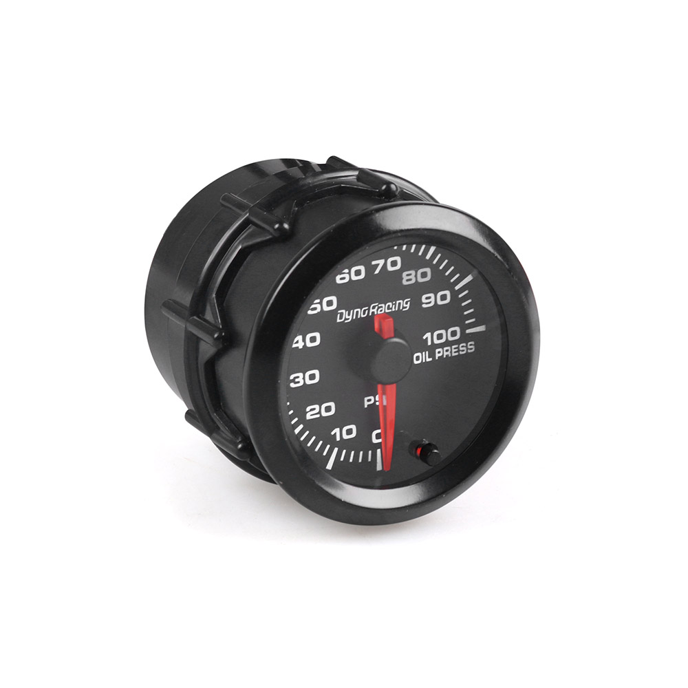 Medidores digitales de presión de aceite de 52 mm 0-100 PSI Medidores automáticos de presión de aceite para automóviles